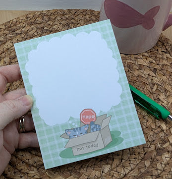 Not Today Notepad