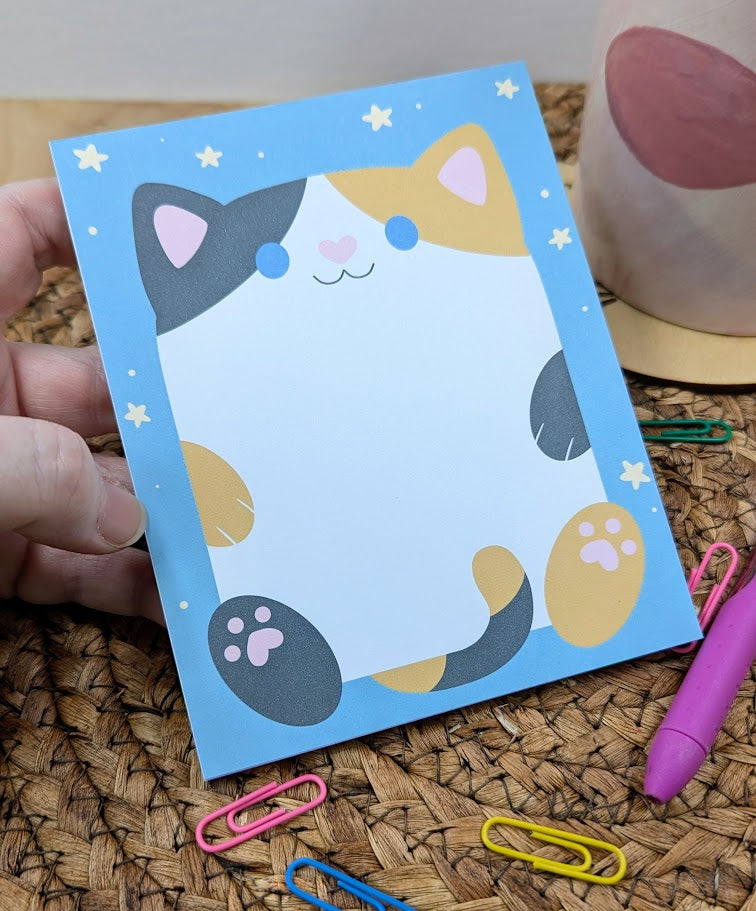 Chubby Cats Notepad (mixed pages)