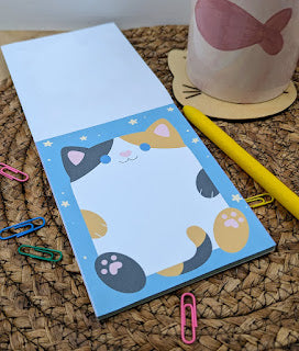 Chubby Cats Notepad (mixed pages)