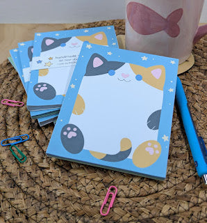 Chubby Cats Notepad (mixed pages)