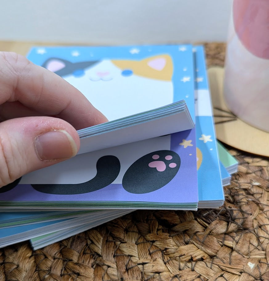 Chubby Cats Notepad (mixed pages)