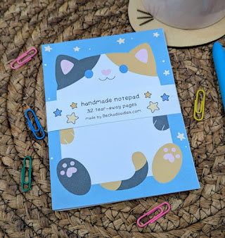 Chubby Cats Notepad (mixed pages)