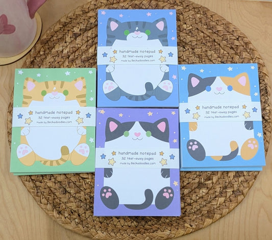 Chubby Cats Notepad