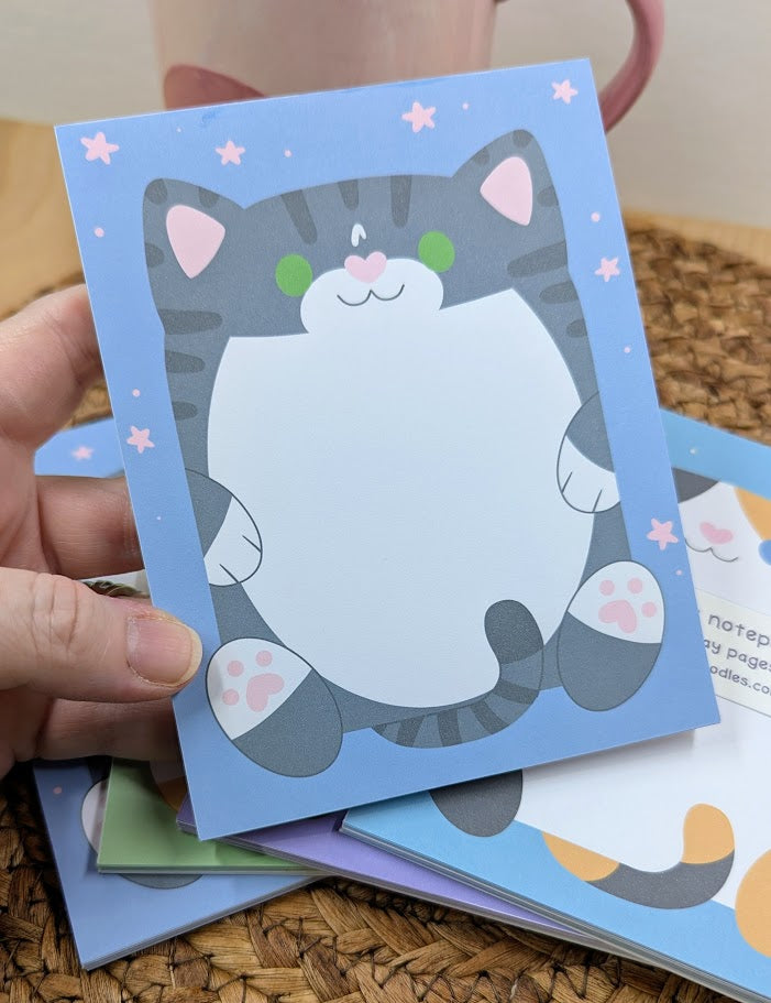 Chubby Cats Notepad