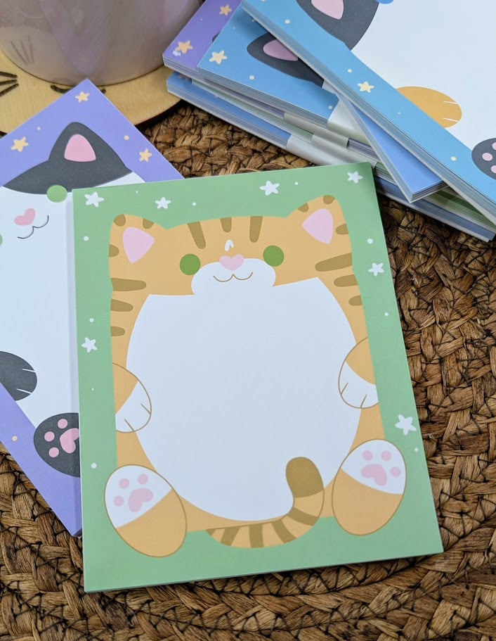 Chubby Cats Notepad