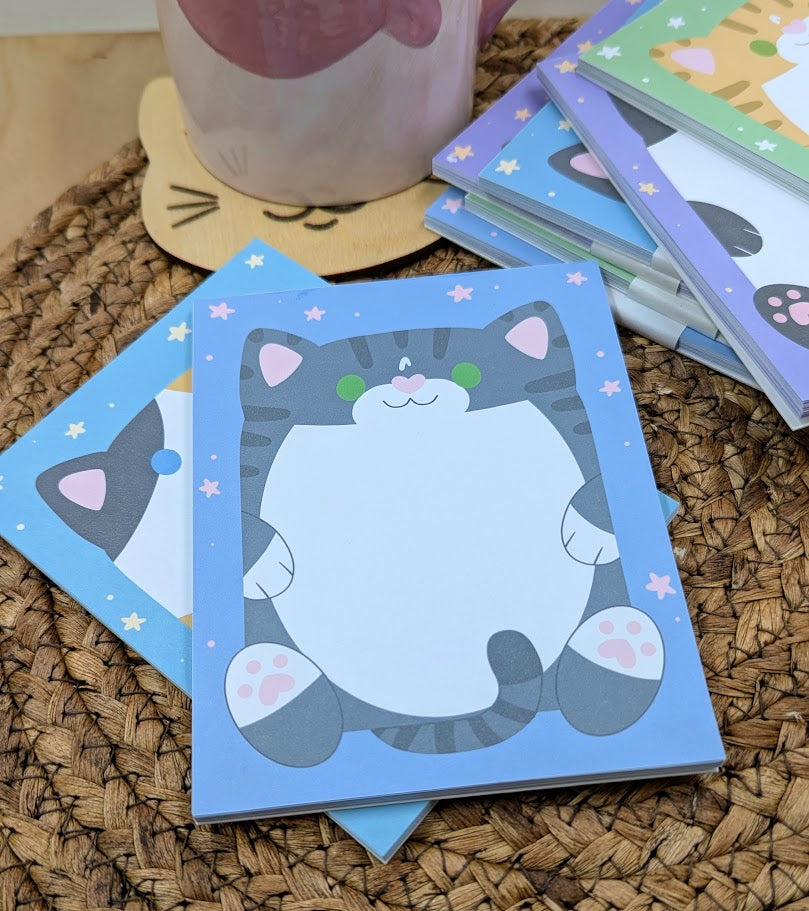 Chubby Cats Notepad