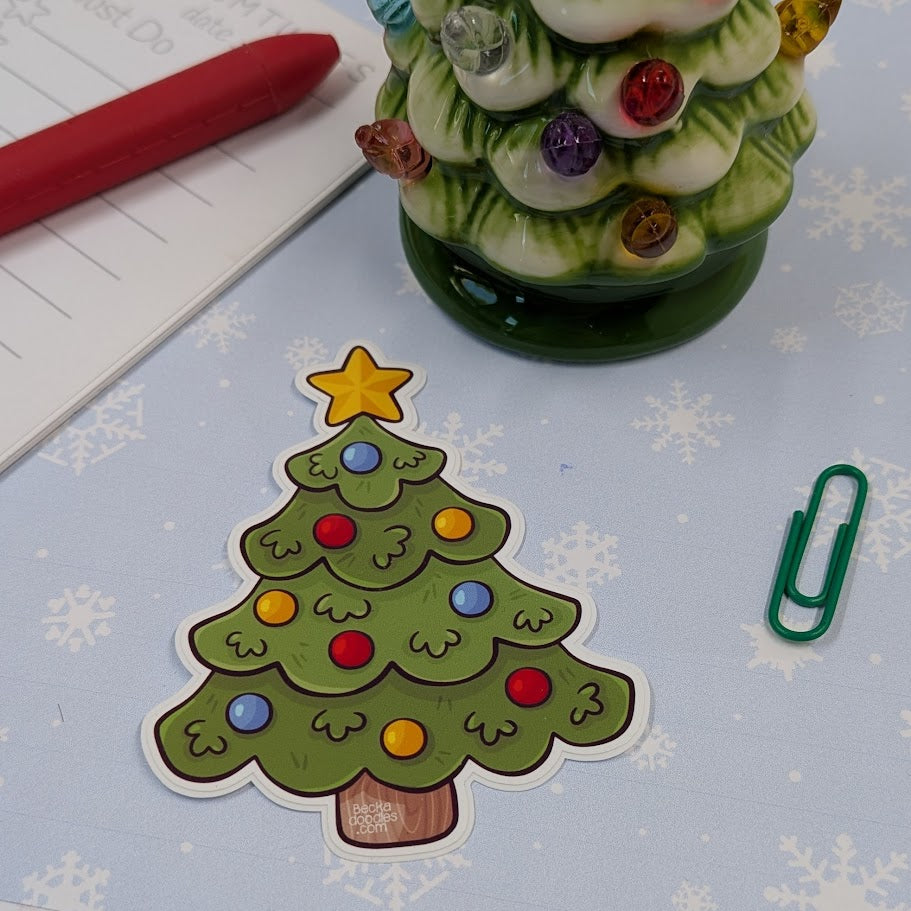 Christmas Tree Sticker