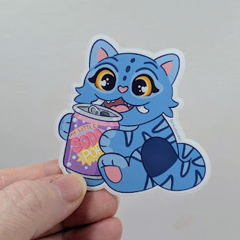 Derpy Cat Stickers