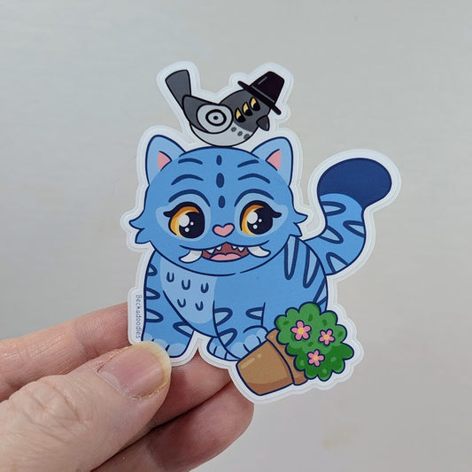 Derpy Cat Stickers