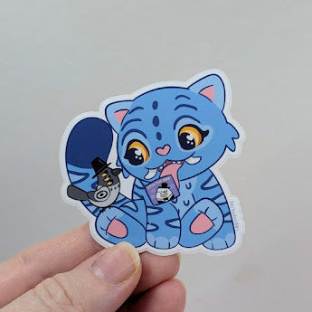 Derpy Cat Stickers