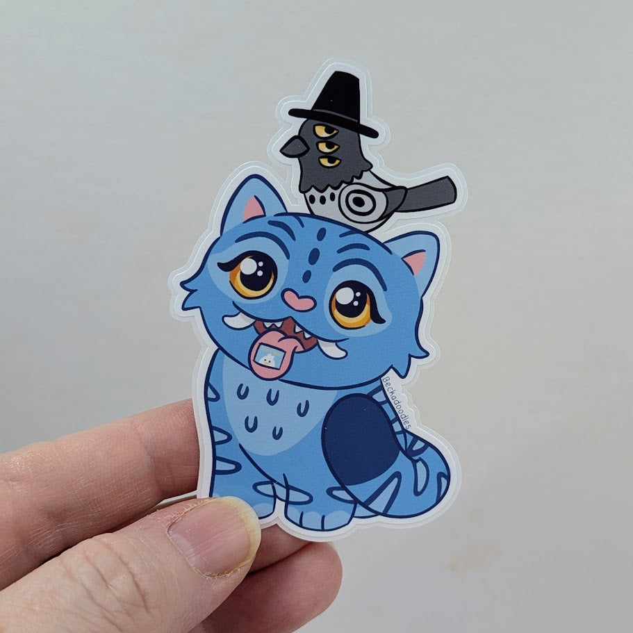 Derpy Cat Stickers