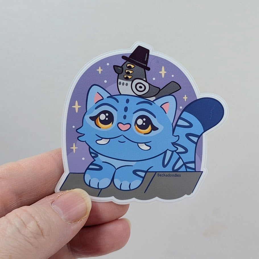 Derpy Cat Stickers