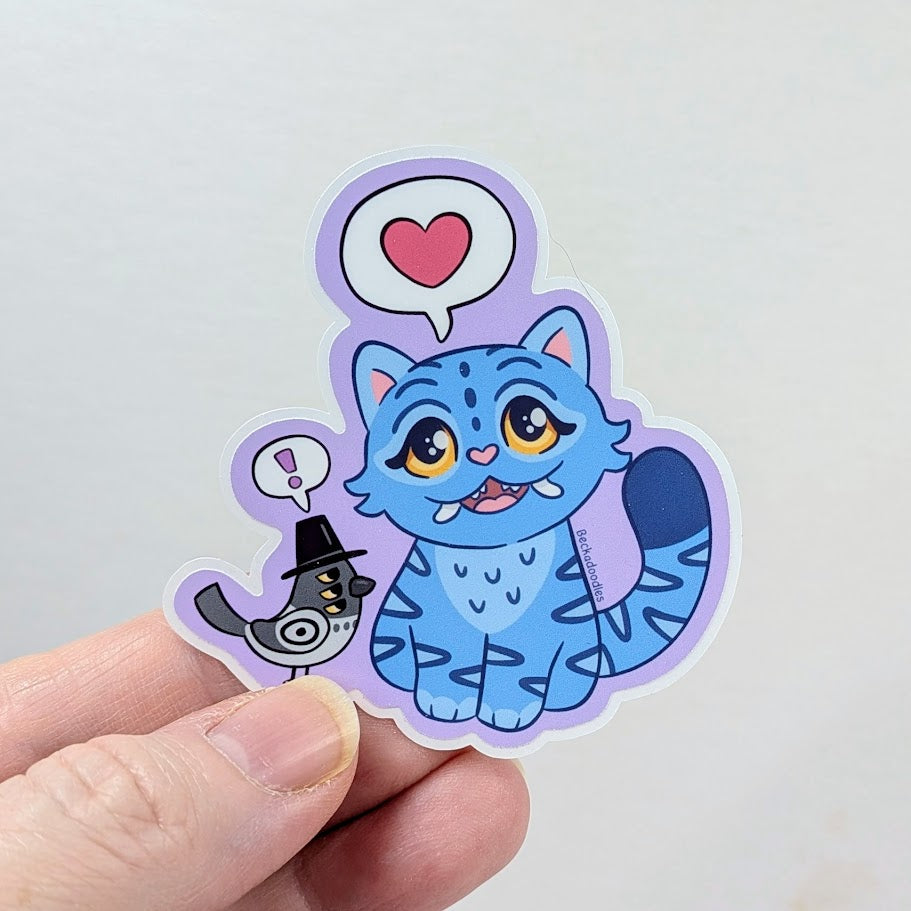 Derpy Cat Stickers