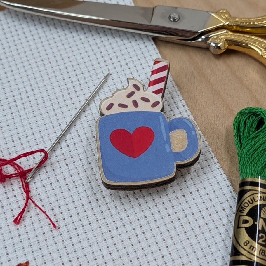 Hot Cocoa Needle Minder