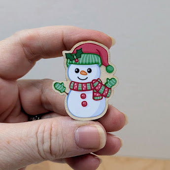 Snowman Needle Minder