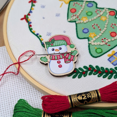 Snowman Needle Minder