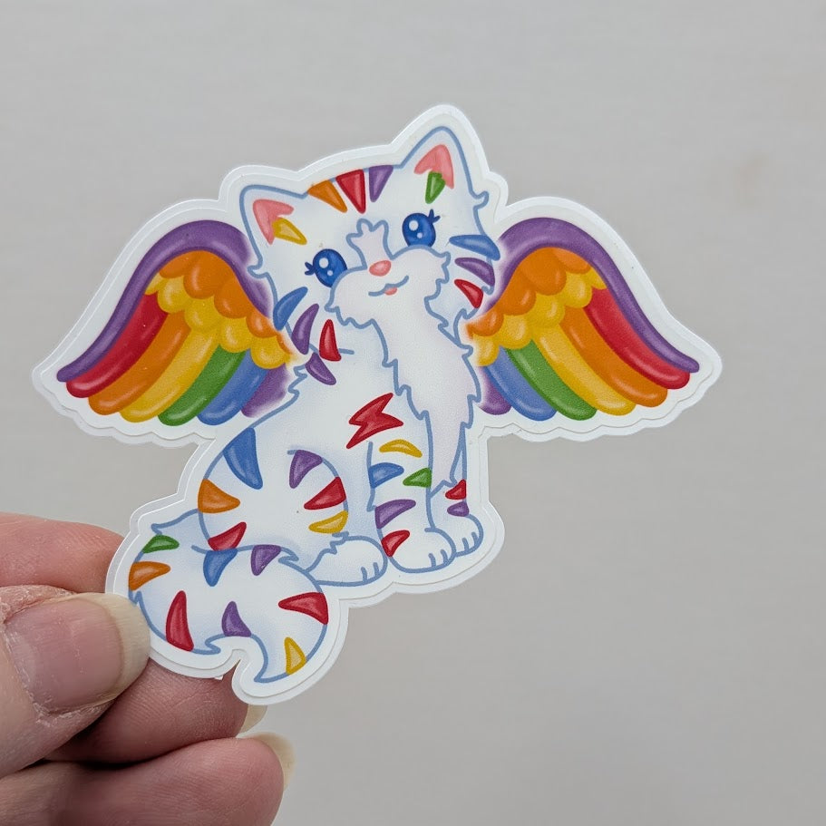 Rainbow Fairy Cat Sticker