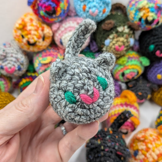 Crochet Cat Ball Toy