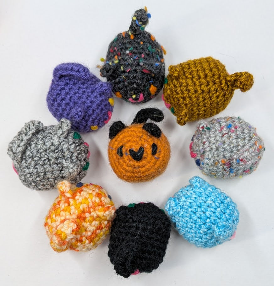 Crochet Cat Ball Toy