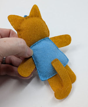 Ginger Little Kitty Dolly Felt Plush Toy