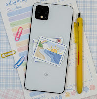 Postcard Sticker