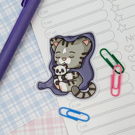 Sad Cat Sticker