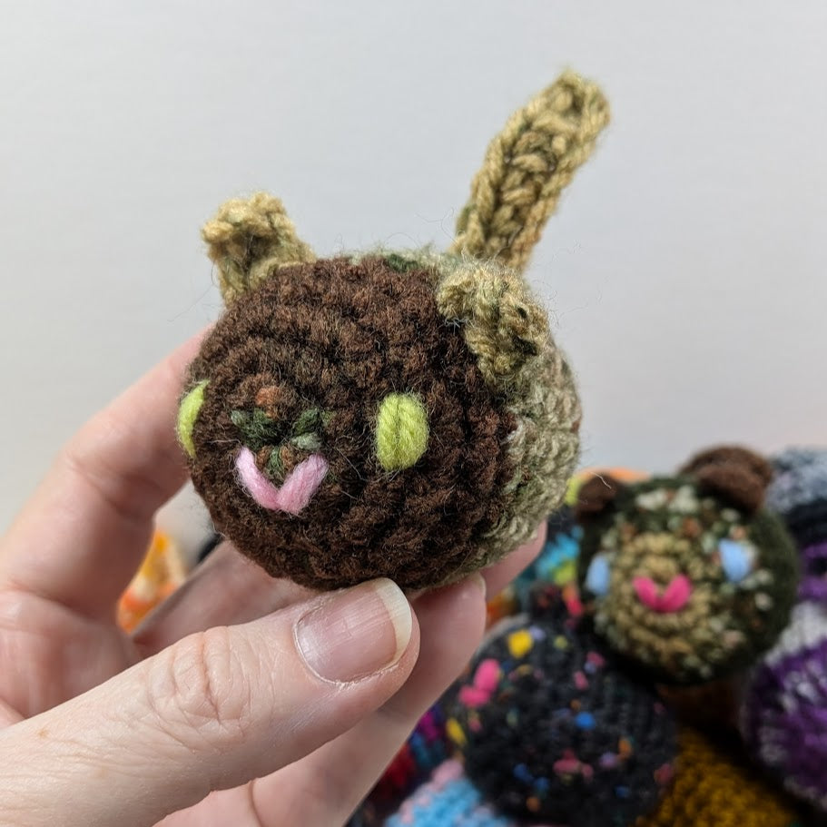 Crochet Cat Ball Toy