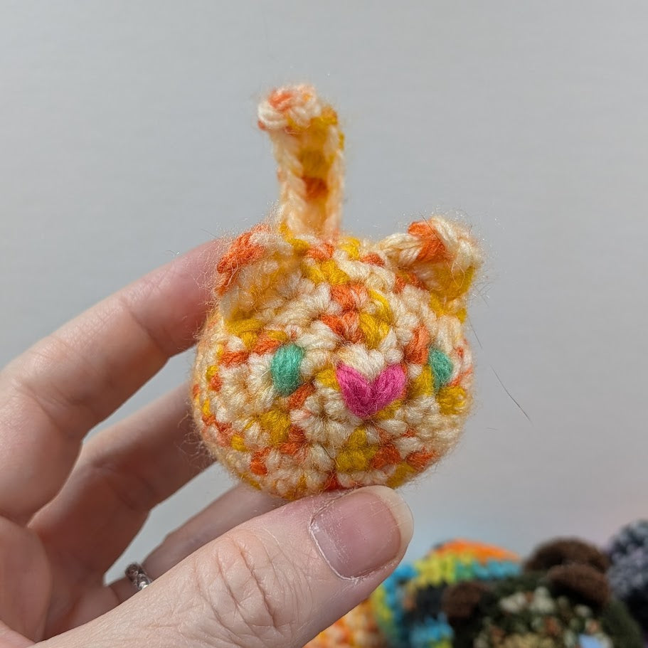 Crochet Cat Ball Toy