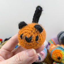 Crochet Cat Ball Toy