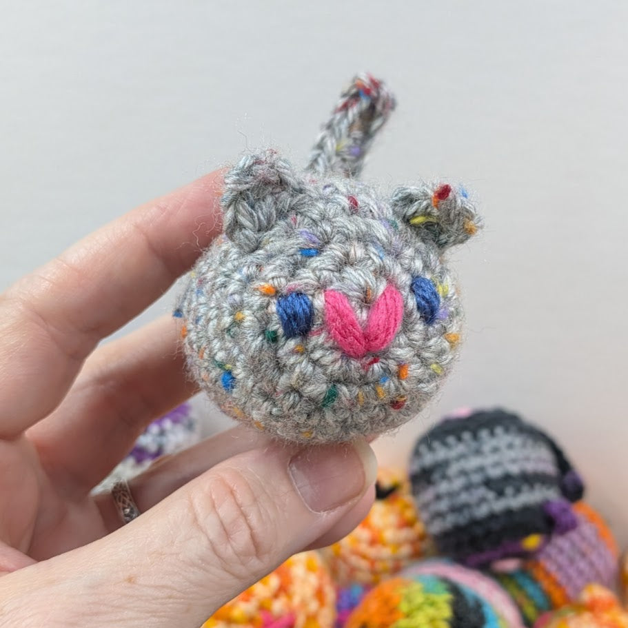 Crochet Cat Ball Toy