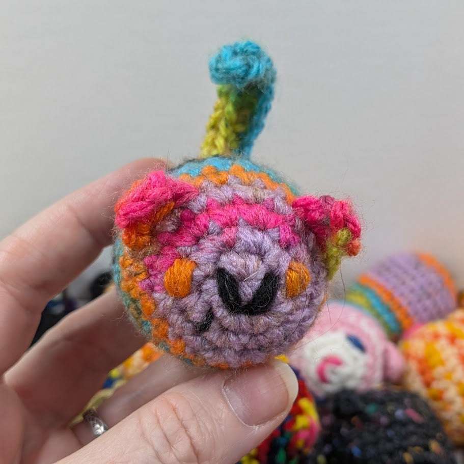 Crochet Cat Ball Toy