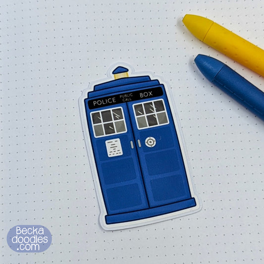 Tardis Sticker