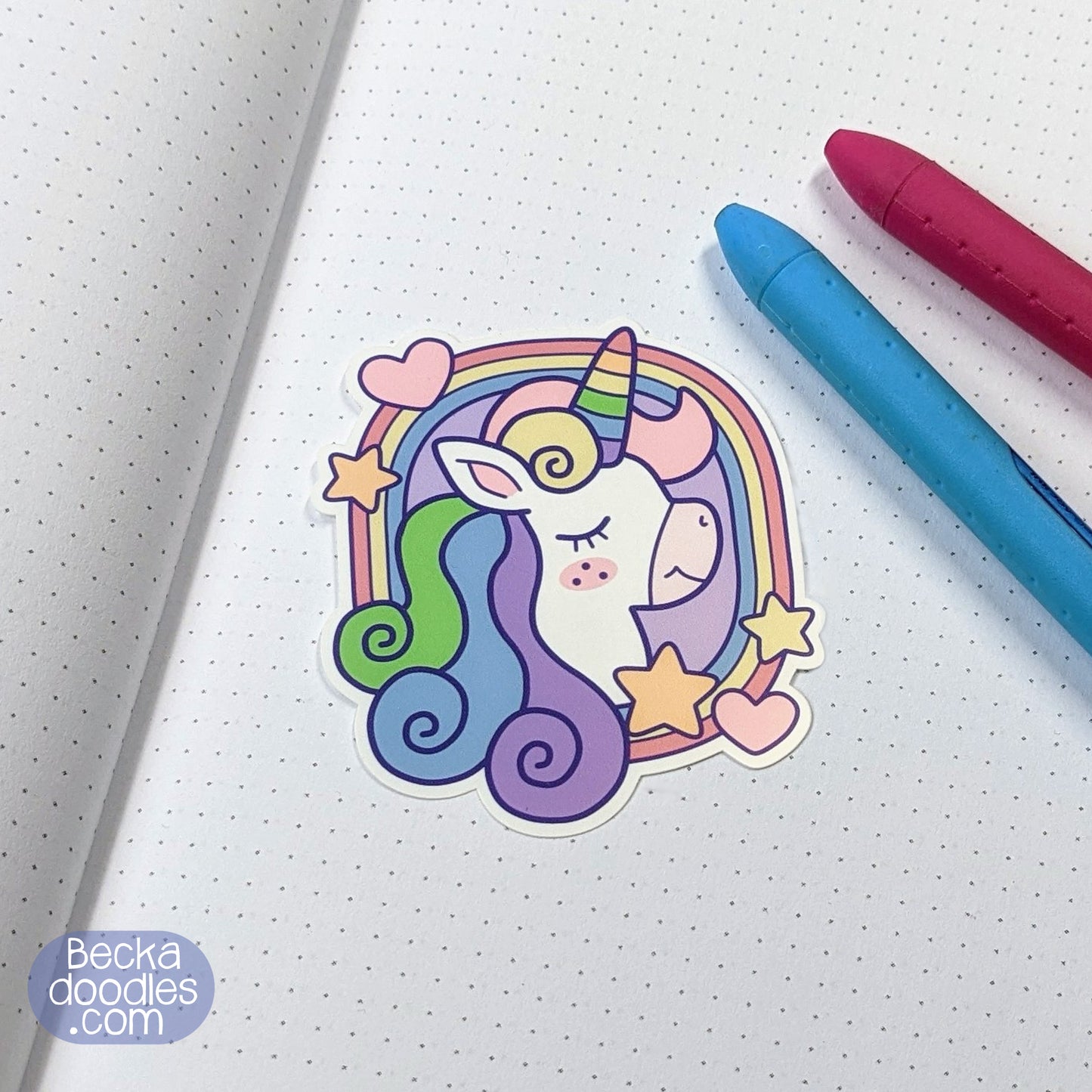 Unicorn Day Dream Sticker