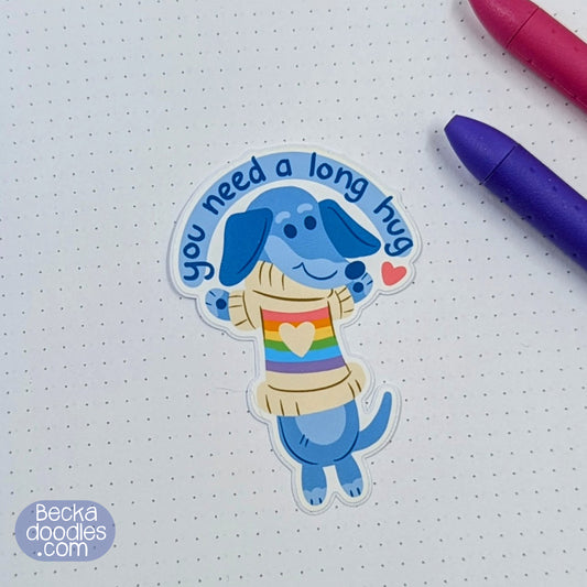 You Need a Hug Sticker