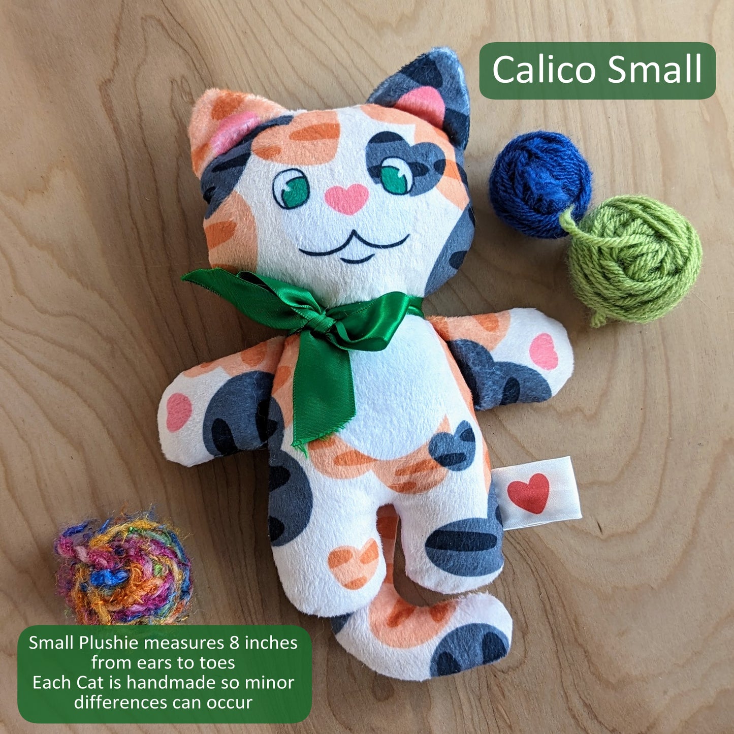 Calico Cat Plushie