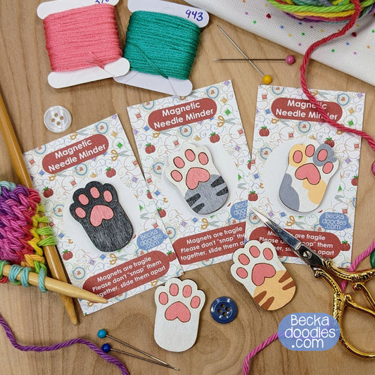 Toe Beans Cat Paw Needle Minder