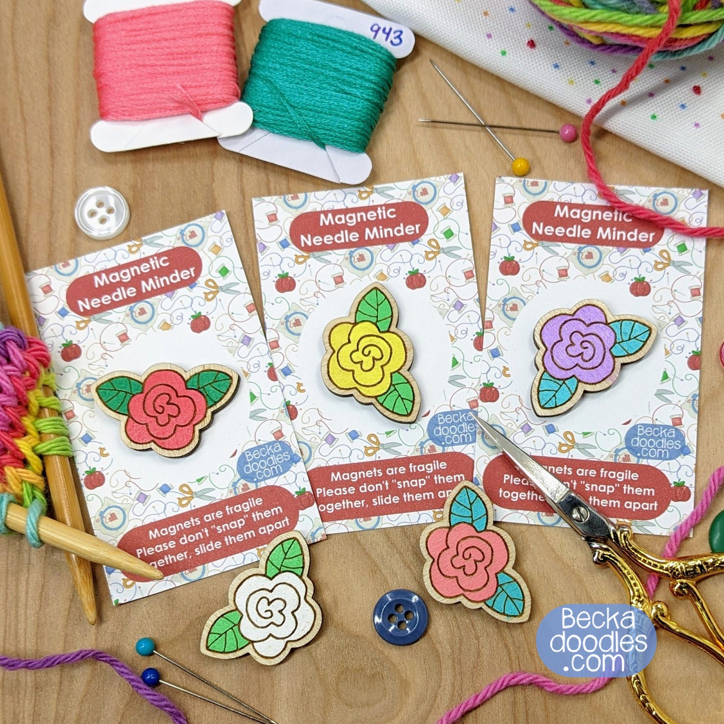 Rose Needle Minder