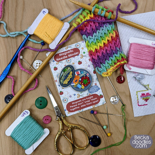 Cookie Tin Needle Minder