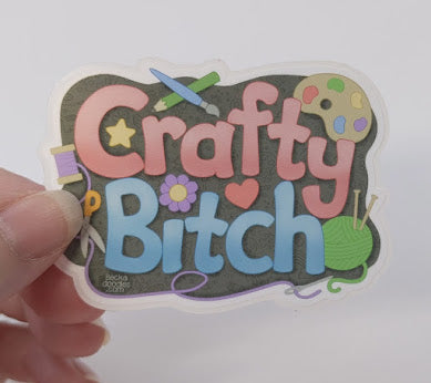 Crafty B*tch Sticker