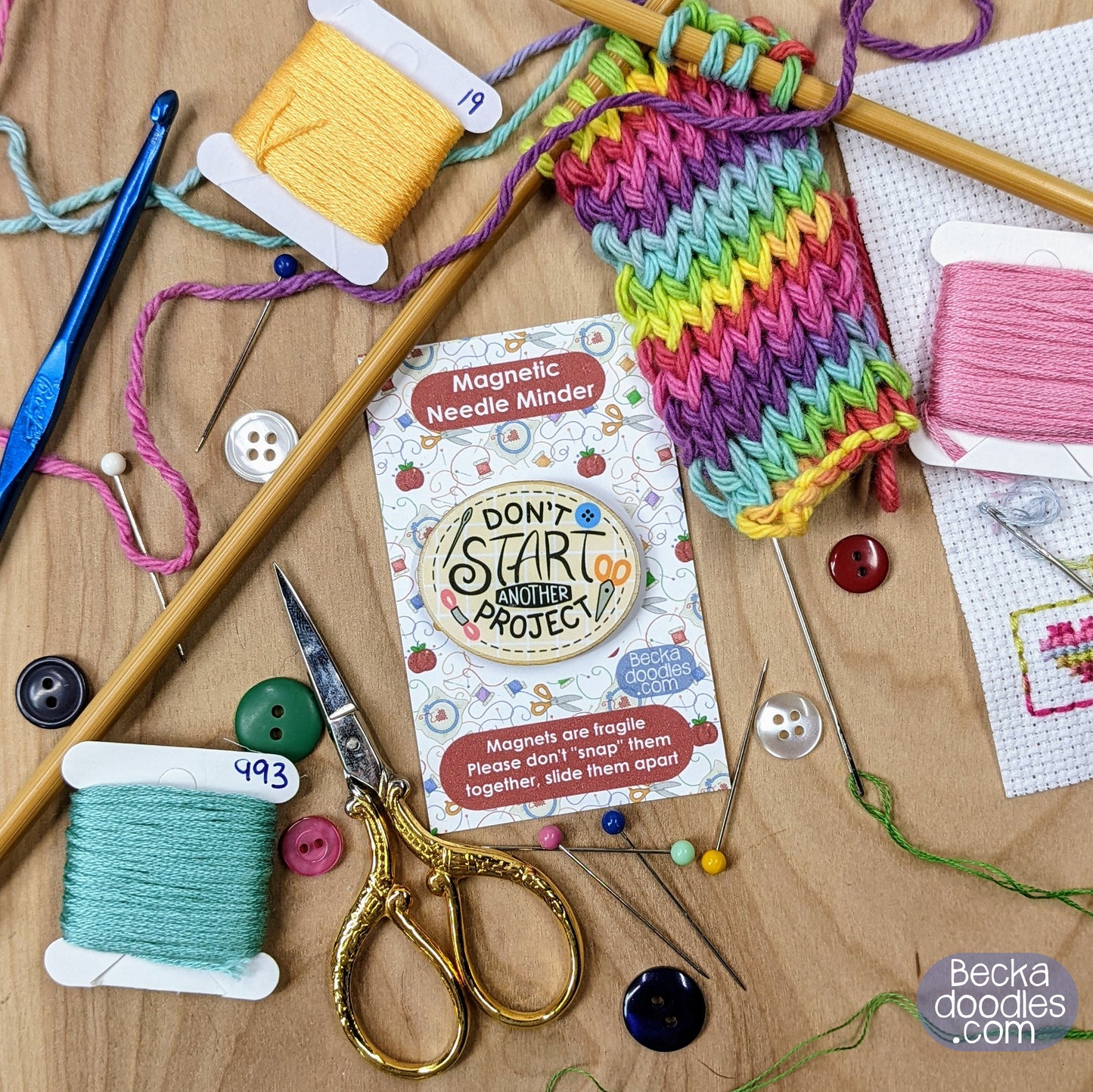 Don't Start Needle Minder