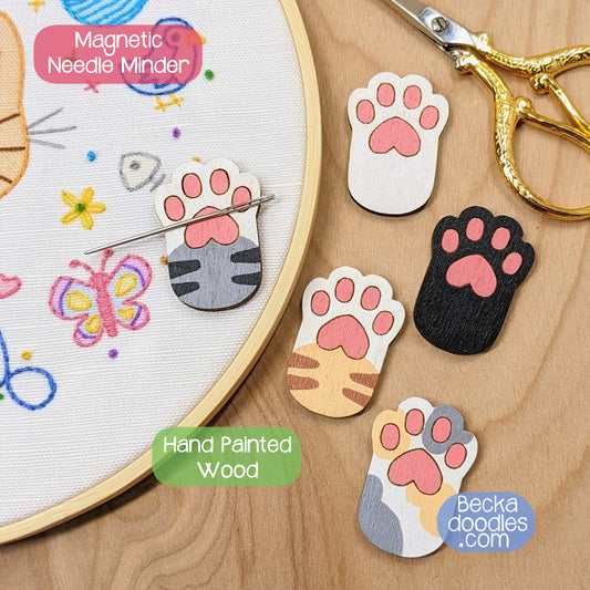 Toe Beans Cat Paw Needle Minder