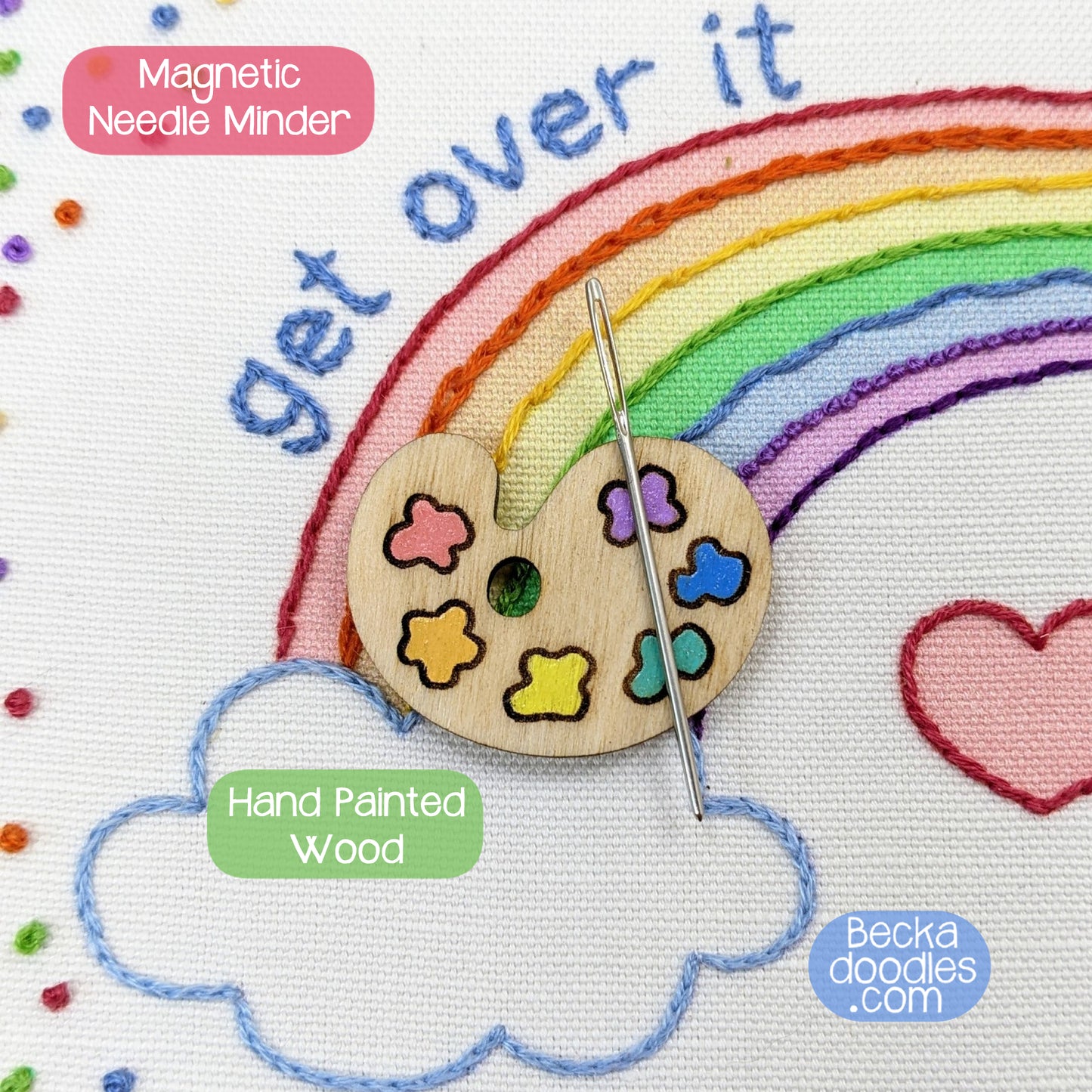 Painter's Palette Needle Minder