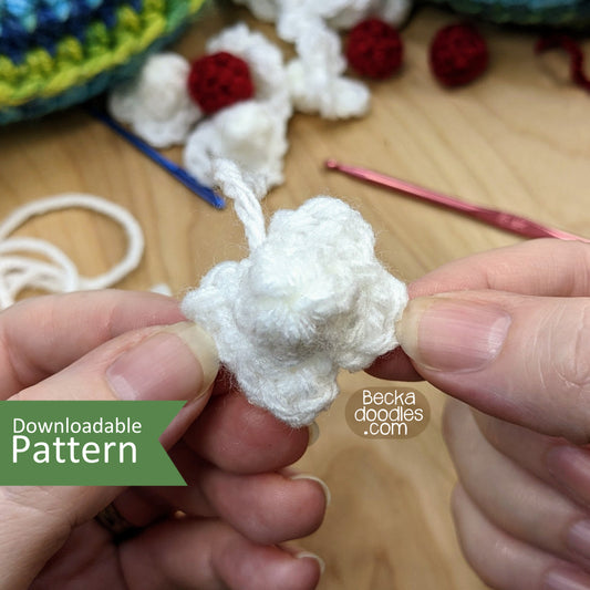 Crochet Popcorn Garland Pattern