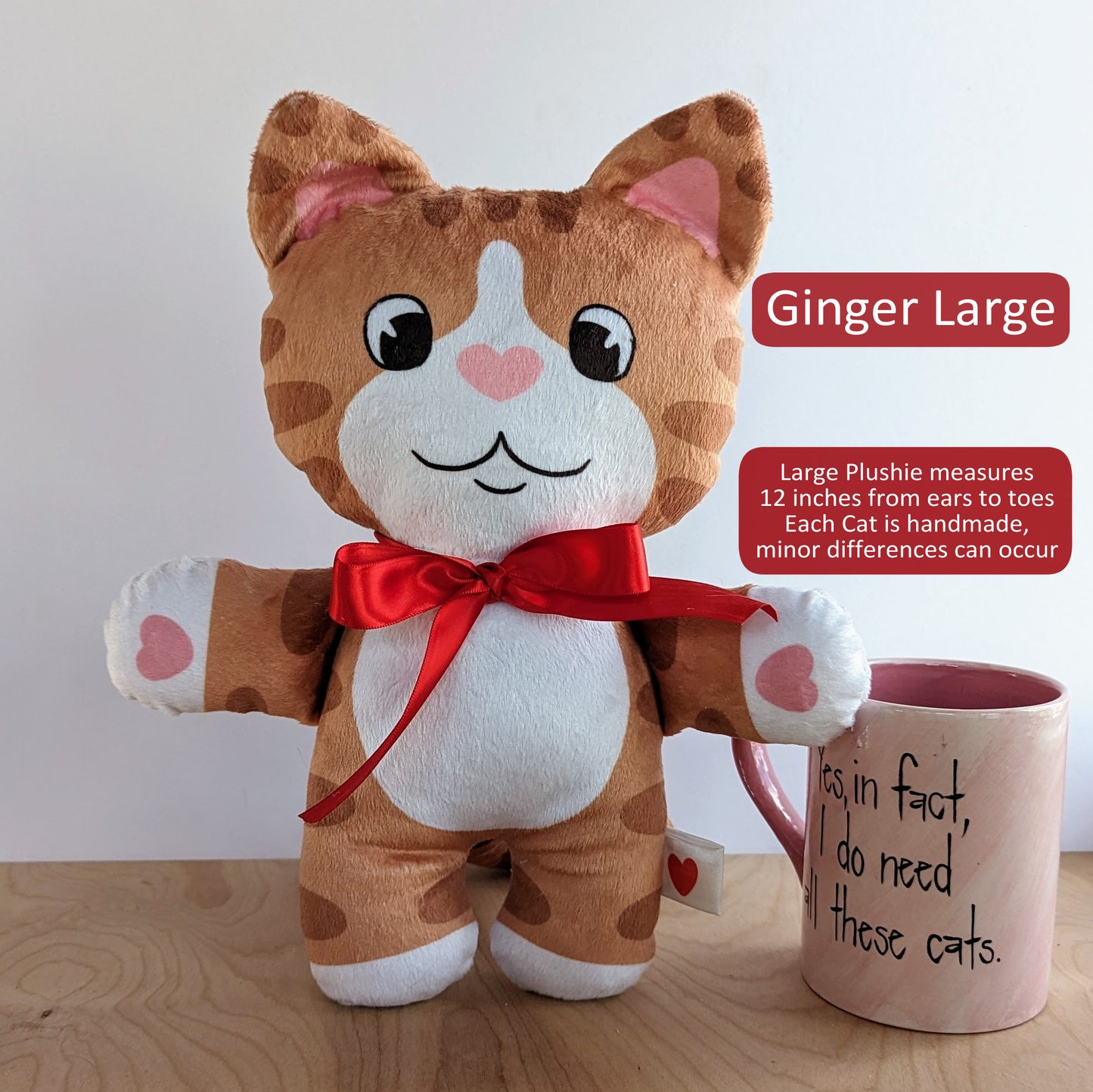 Ginger Cat Plushie