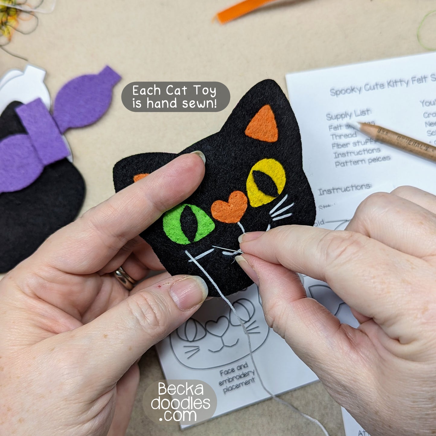Halloween Cat Toy