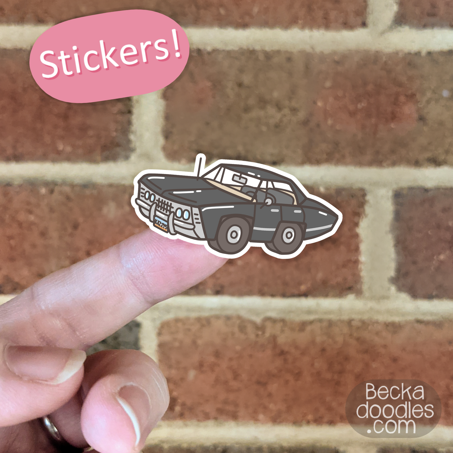 Supernatural Stickers