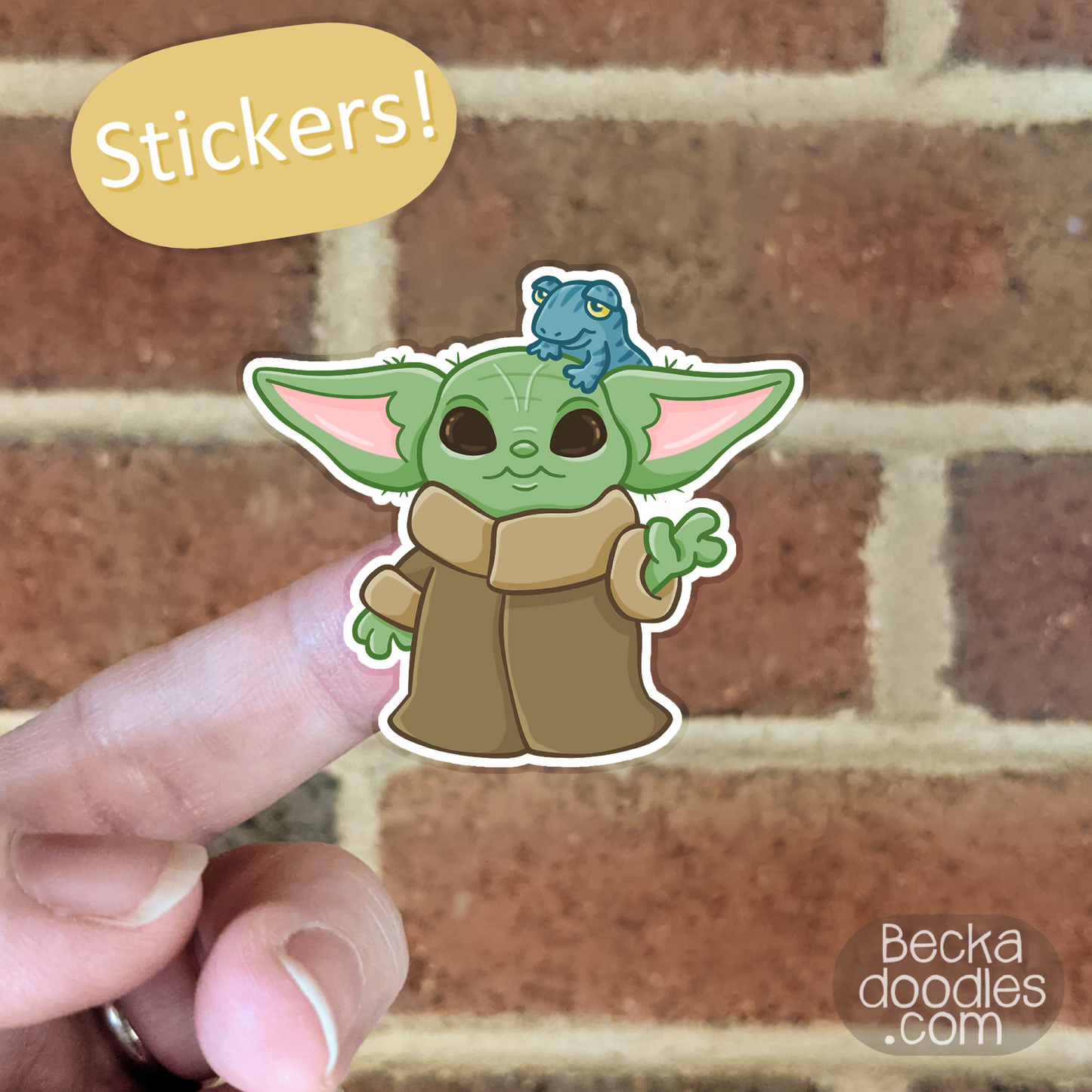 Baby Alien Stickers