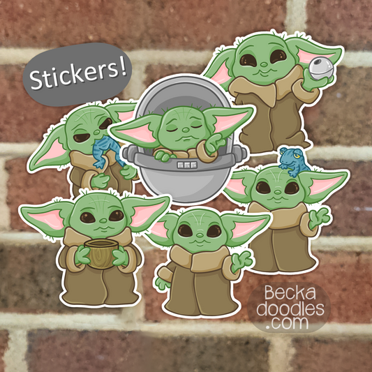 Baby Alien Stickers