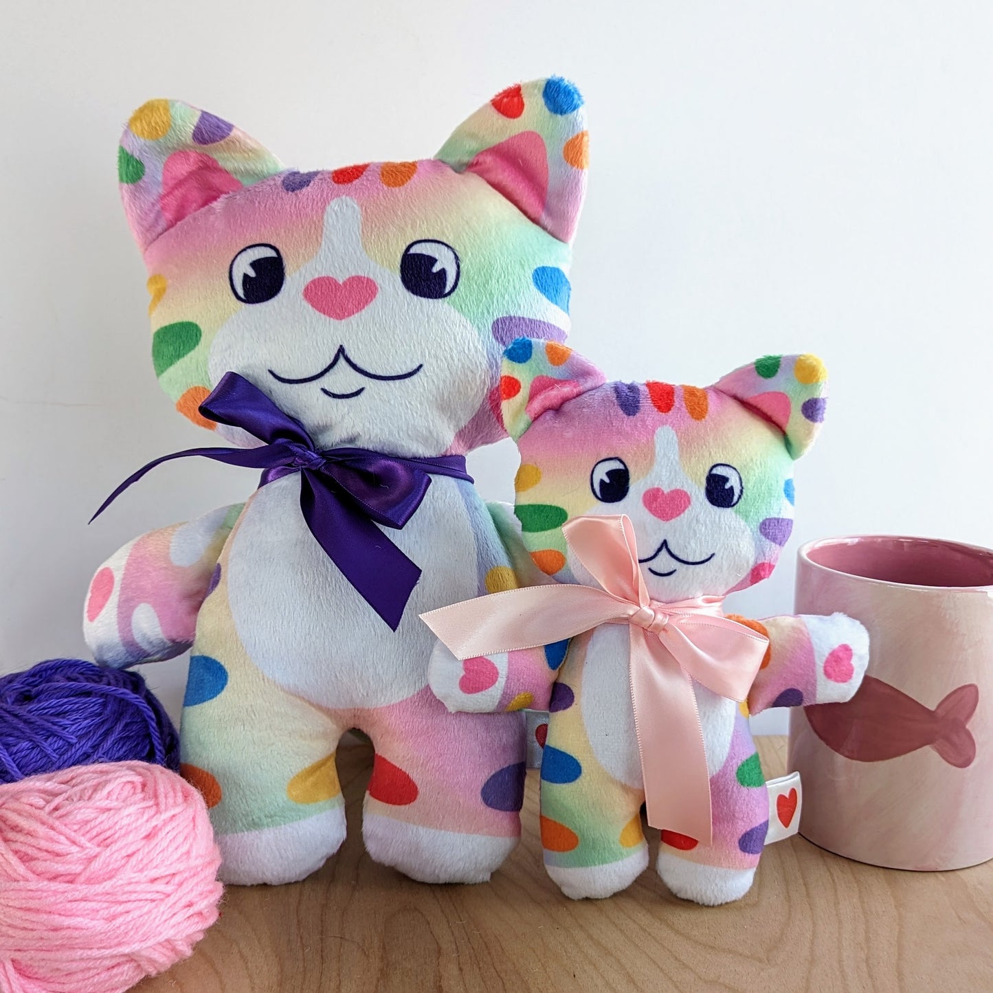 Rainbow Cat Plushie