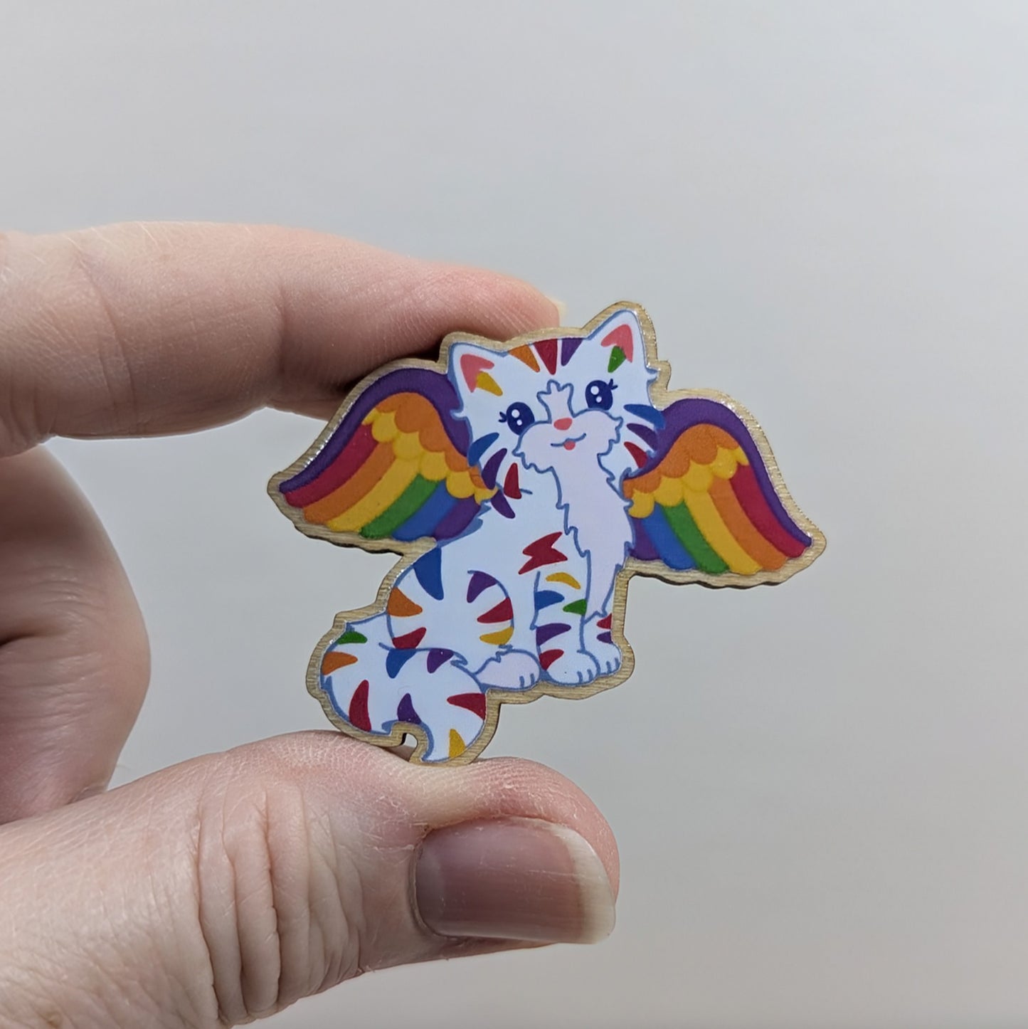 Rainbow Fairy Cat Needle Minder